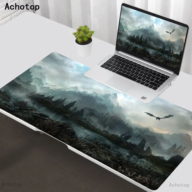 The Elder Scrolls V Skyrim Gaming Mouse Pad Gamer Large 70x40cm Mousepad Rubber XXL Otaku Durable Soft Locking Edge Computer Mat
The Elder Scrolls V Skyrim Gaming Mouse Pad Gamer Large 70x40cm Mousepad Rubber XXL Otaku Durable Soft Locking Edge Computer Mat