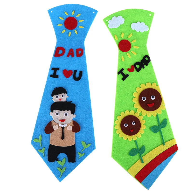 1Set DIY Ties Kindergarten Children Kids Handmade Educational Toys Fathers Day Gift Material Package Creative Crafts 28*10cm
1Set DIY Ties Kindergarten Children Kids Handmade Educational Toys Fathers Day Gift Material Package Creative Crafts 28*10cm
