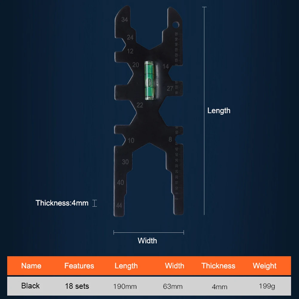 Faucet Water Pipe Black Household Repair Tools for Bathroom Shower Multi-function Bathroom Wrench Tool
Faucet Water Pipe Black Household Repair Tools for Bathroom Shower Multi-function Bathroom Wrench Tool