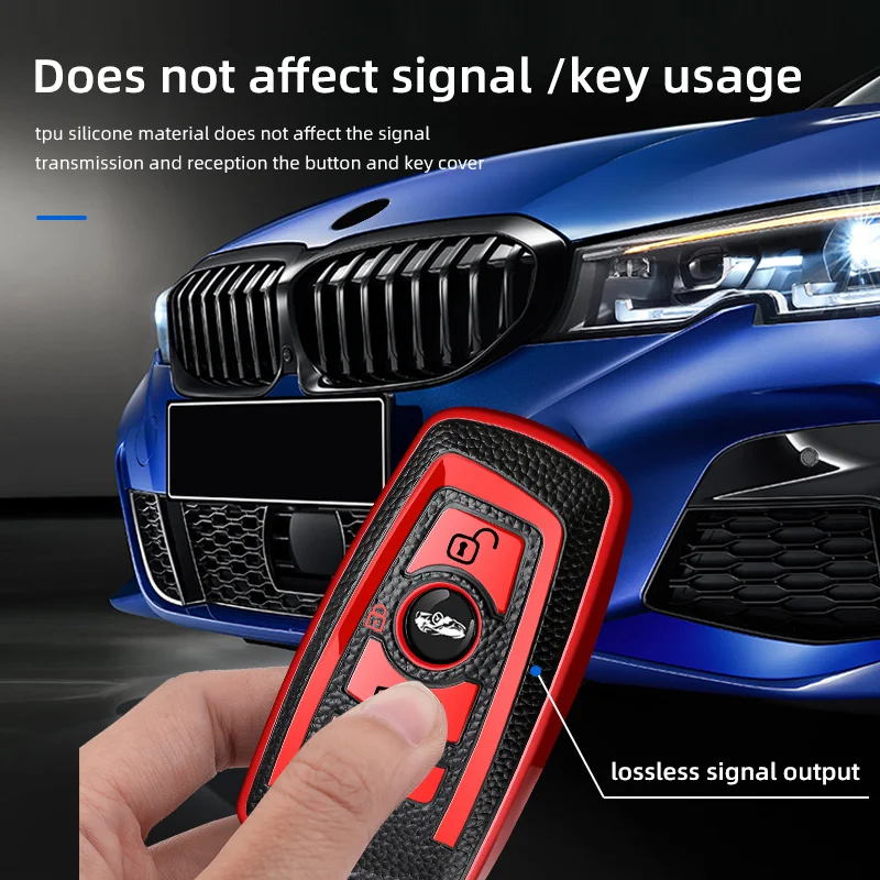 For BMW TPU Car Key Case Cover F20 F30 G20 f31 F34 F10 G30 F11 X3 F25 X4 I3 M3 M4 1 3 5 Series Key Bag Auto-Styling Accessories
For BMW TPU Car Key Case Cover F20 F30 G20 f31 F34 F10 G30 F11 X3 F25 X4 I3 M3 M4 1 3 5 Series Key Bag Auto-Styling Accessories