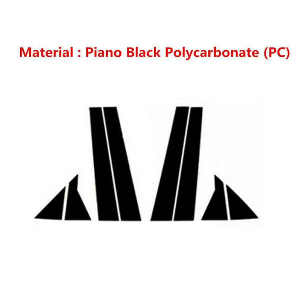 B Pillar Door Trim For Hyunda I Elantra 11-16 Gloss Black Parts Replacement 8pcs
B Pillar Door Trim For Hyunda I Elantra 11-16 Gloss Black Parts Replacement 8pcs