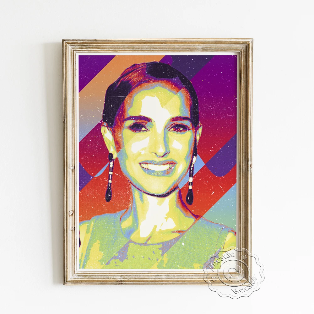 Pretty Actress Natalie Portman Poster, Fans Collection Star Portrait Gift, Elegant Woman Art Prints, Fashion Modern Wall Decor
Pretty Actress Natalie Portman Poster, Fans Collection Star Portrait Gift, Elegant Woman Art Prints, Fashion Modern Wall Decor