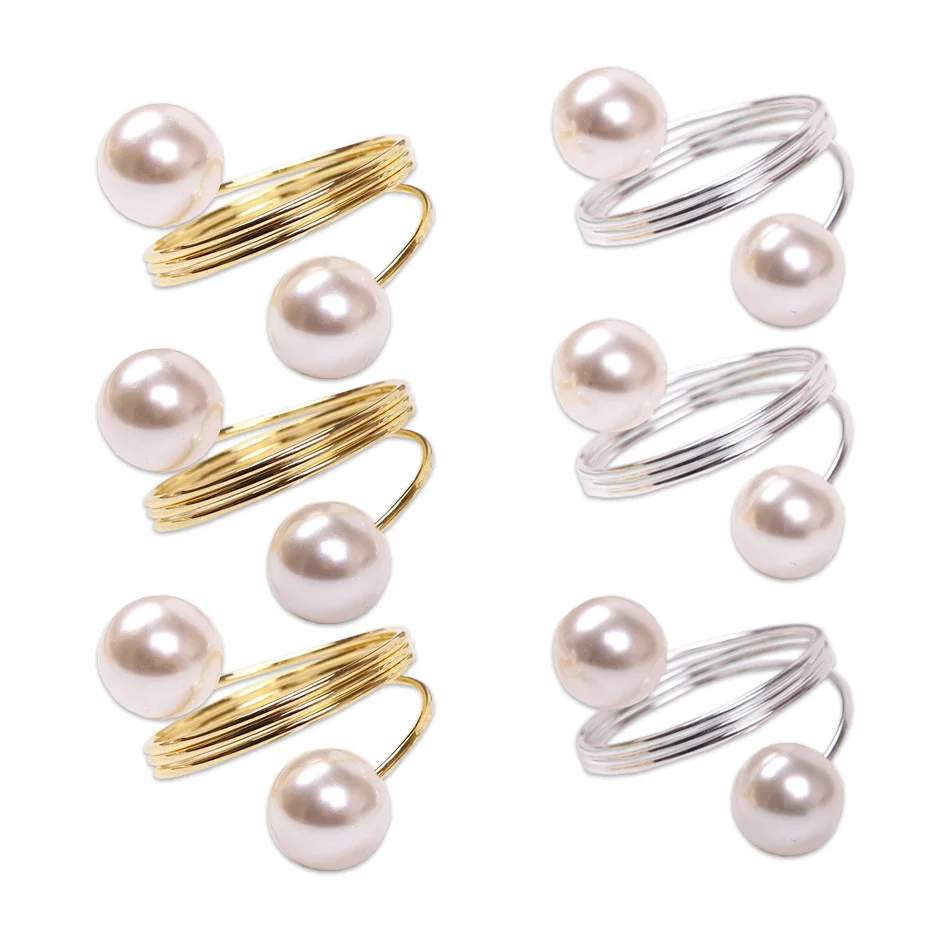6PCS Nordic Style Pearl Napkin Ring,Metal Napkin Accessories for Home/Hotel Wedding Party Kitchen Dining Banquet Christmas Decor
6PCS Nordic Style Pearl Napkin Ring,Metal Napkin Accessories for Home/Hotel Wedding Party Kitchen Dining Banquet Christmas Decor