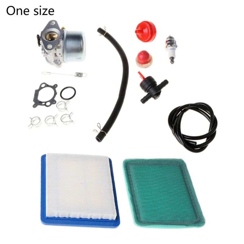 799868 Carburetor with 795259 Air Cleaner Primer Base 699056 790849 Spring Tune Up Kits for 498170 497586 Mower Engine LX0C
799868 Carburetor with 795259 Air Cleaner Primer Base 699056 790849 Spring Tune Up Kits for 498170 497586 Mower Engine LX0C