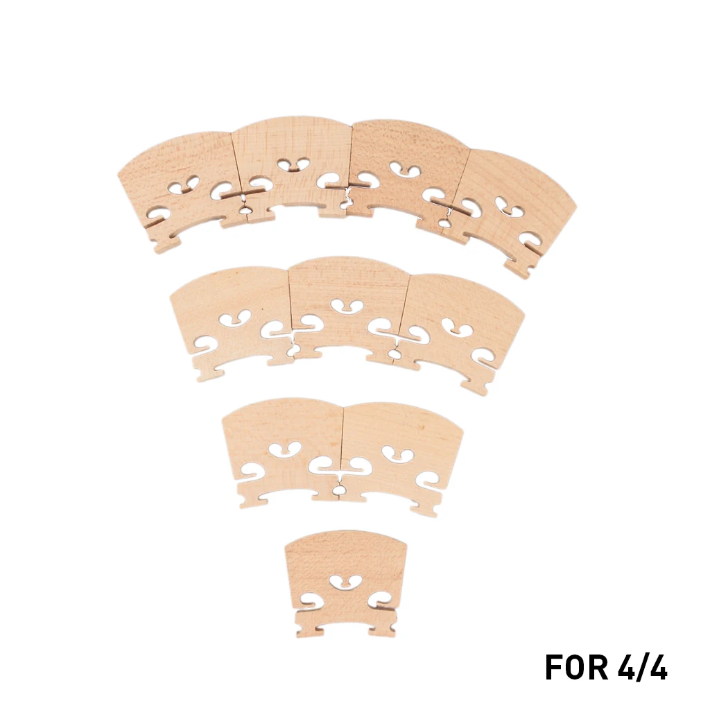 New Set 4/4 Violin Bridge 10PCS Violin Bridge For 4/4 Violin Maple Wood Bridge Violin Parts Accessories
New Set 4/4 Violin Bridge 10PCS Violin Bridge For 4/4 Violin Maple Wood Bridge Violin Parts Accessories