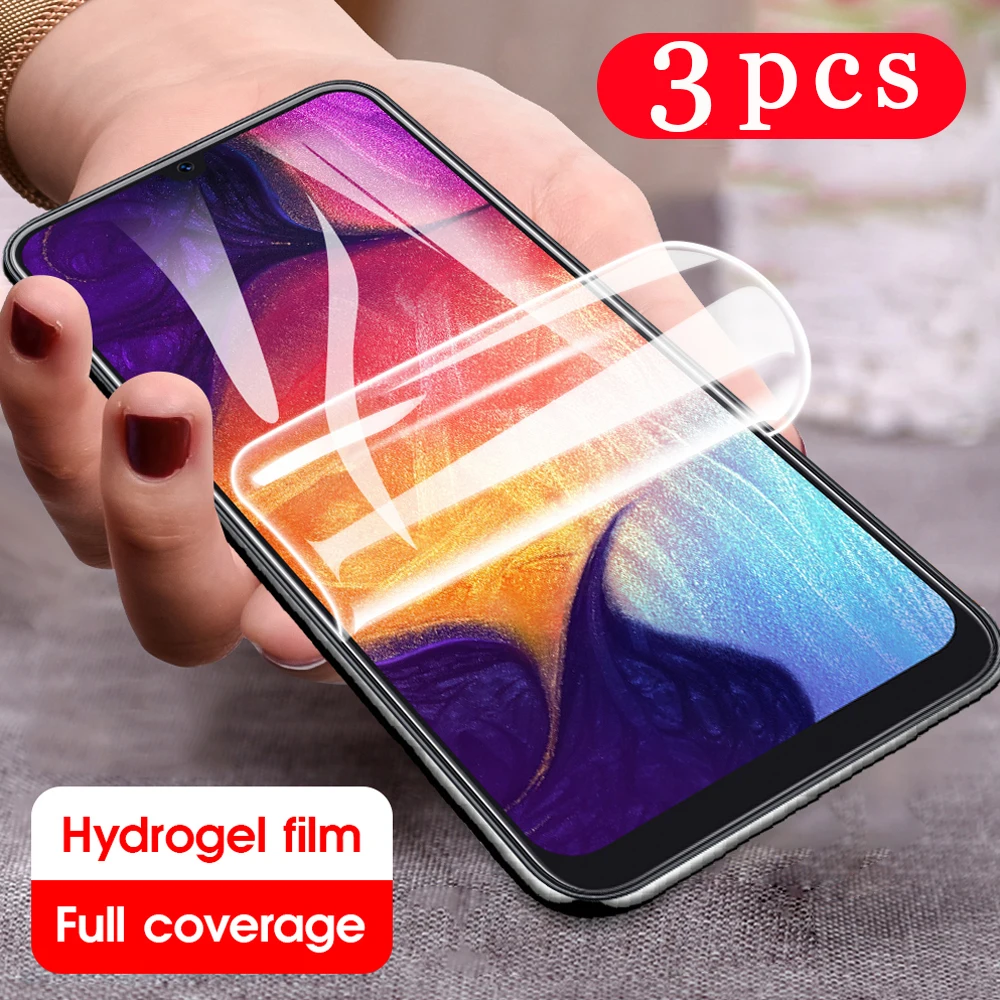 3Pcs 100D full cover for Samsung Galaxy A91 A71 A51 A50S A50 A41 A31 A21 A11 A01 hydrogel film phone screen protector Not glass
3Pcs 100D full cover for Samsung Galaxy A91 A71 A51 A50S A50 A41 A31 A21 A11 A01 hydrogel film phone screen protector Not glass