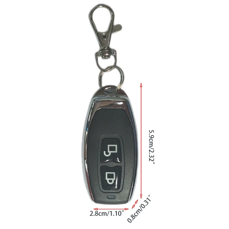 433Mhz RF Remote Control Learning Code 1527 EV1527 for Garage Door Gate Controller Alarm Receiver
433Mhz RF Remote Control Learning Code 1527 EV1527 for Garage Door Gate Controller Alarm Receiver