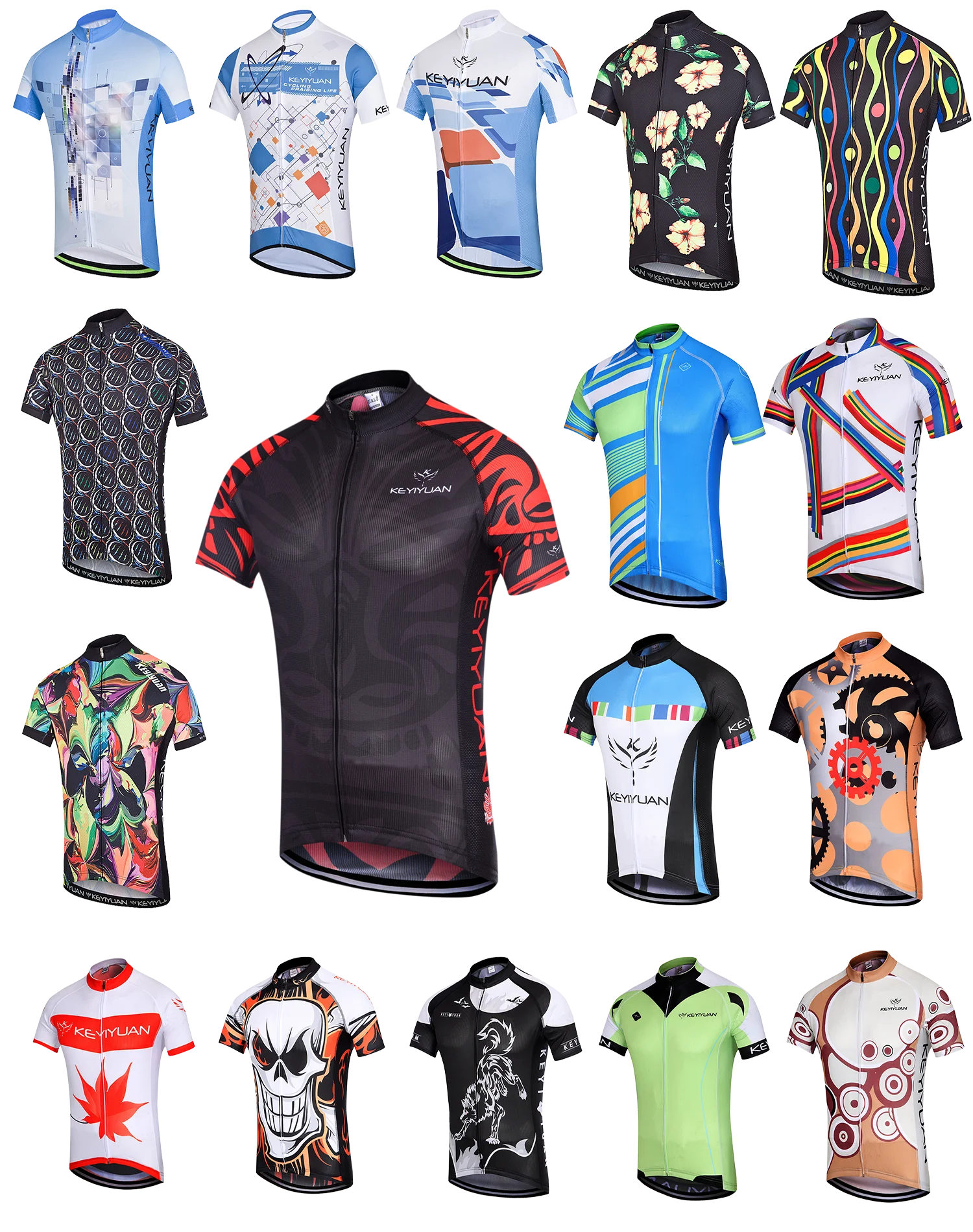 KEYIYUAN Men Jersey Short Sleeves Breathable MTB Summer Mountain Bike Racing Road Bicycle Tops Maglia Ciclismo Uomo
KEYIYUAN Men Jersey Short Sleeves Breathable MTB Summer Mountain Bike Racing Road Bicycle Tops Maglia Ciclismo Uomo