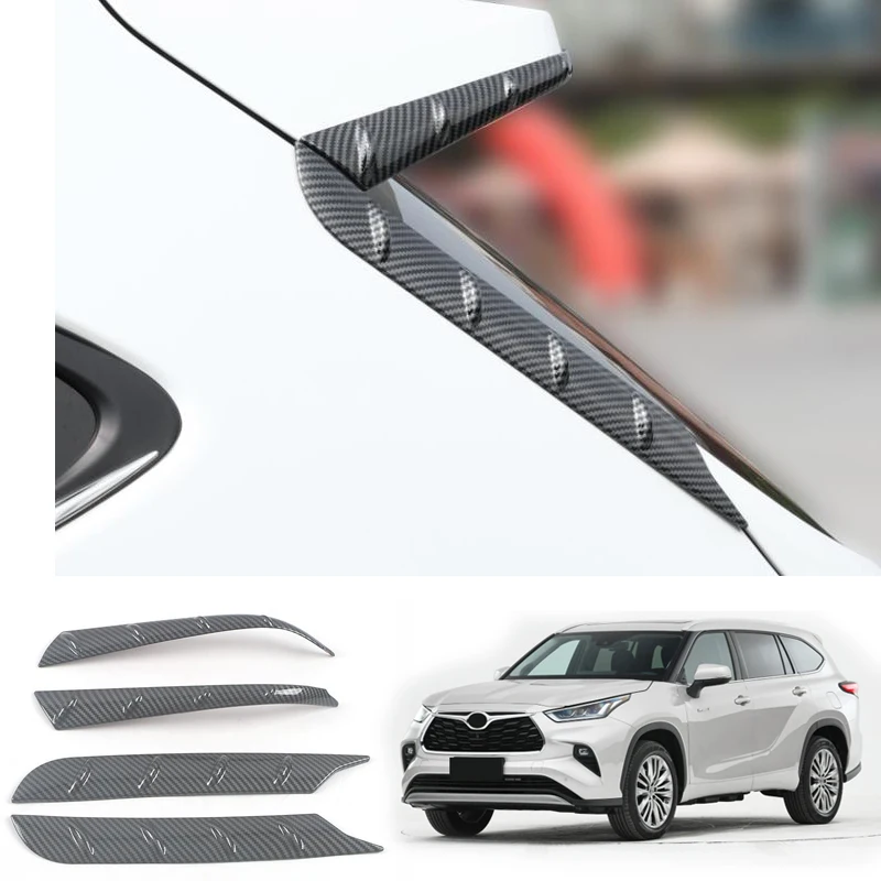 For Toyota Kluger Highlander XU70 Refit 2022 2021 Rear wing trim strips trunk tailgate wing bright strips anti-scratch bumping
For Toyota Kluger Highlander XU70 Refit 2022 2021 Rear wing trim strips trunk tailgate wing bright strips anti-scratch bumping