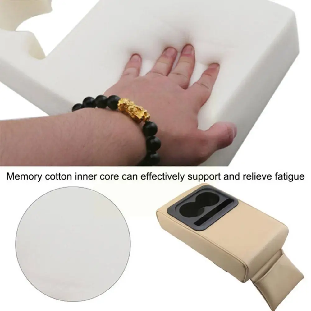 Car Armrest Interior Front Seat Armrest Box Universal For Cup Automotive Arm Storage Goods Box Holder Soft Rest Accessories M7E0
Car Armrest Interior Front Seat Armrest Box Universal For Cup Automotive Arm Storage Goods Box Holder Soft Rest Accessories M7E0