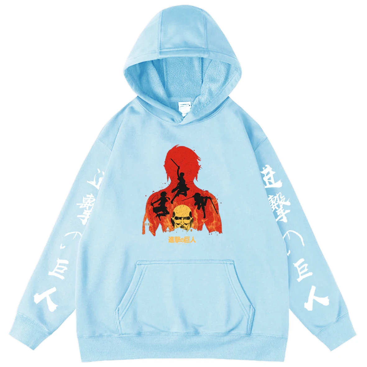 Hot Cartoon Printing Anime Pattern Hooded Attack on Titan Men Woman Unisex Oversized Hoodie Men's Sweatshirts Hoodies Hooded Top
Hot Cartoon Printing Anime Pattern Hooded Attack on Titan Men Woman Unisex Oversized Hoodie Men's Sweatshirts Hoodies Hooded Top