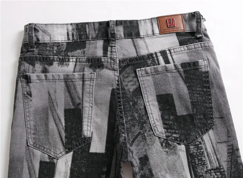 Denim Designer Print Grey Jeans High Quality For Men Size 28-38 2021 Autumn Spring HIP HOP Punk Streetwear
Denim Designer Print Grey Jeans High Quality For Men Size 28-38 2021 Autumn Spring HIP HOP Punk Streetwear