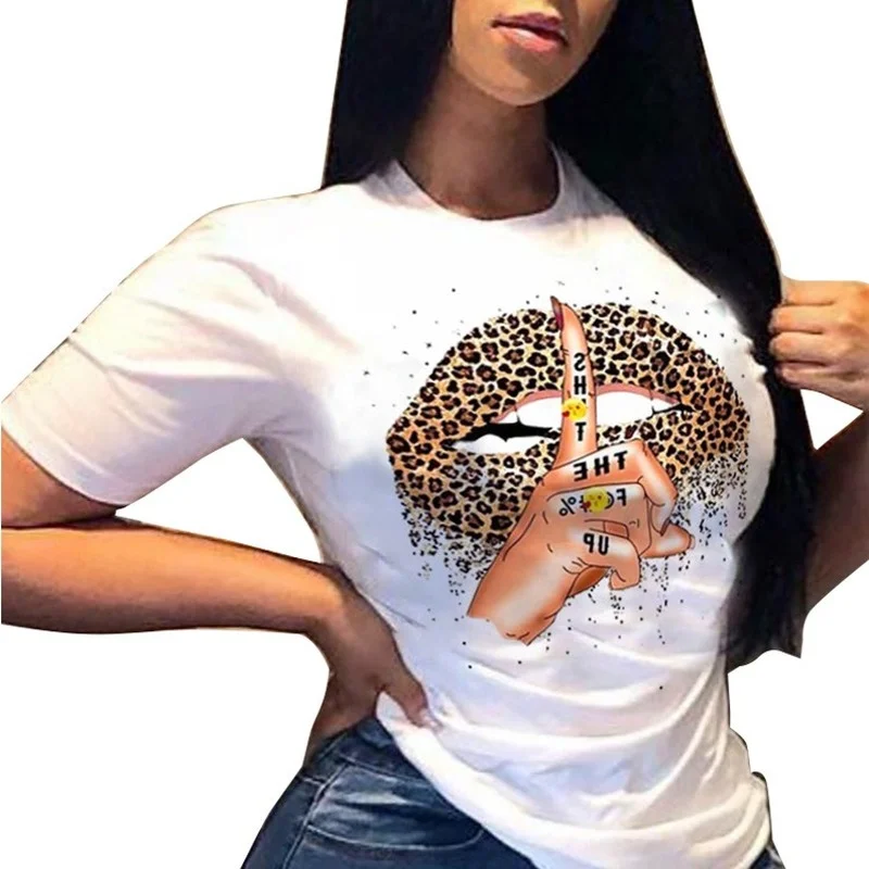 Donsignet 2021 Spring/Summer New Fashion Women Clothing T Shirt Short Sleeve Casual Women Tops Sexy Print Clothes Women
Donsignet 2021 Spring/Summer New Fashion Women Clothing T Shirt Short Sleeve Casual Women Tops Sexy Print Clothes Women