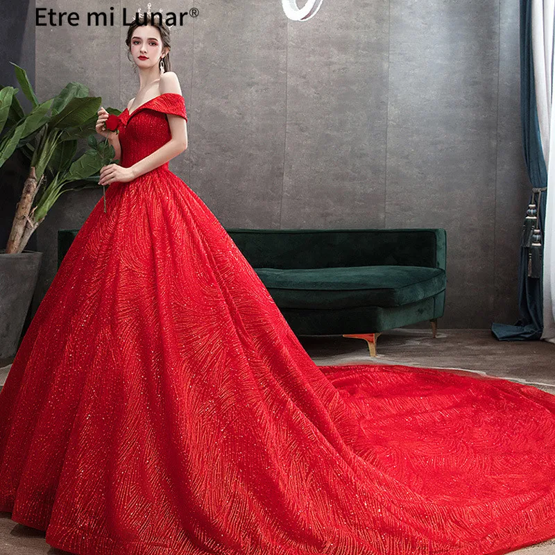 Dubai Red Lace Up Off-shoulder Sequined Evening Dresses 2020 Sweetheart Sexy Luxury Bridal Gowns WD30613
Dubai Red Lace Up Off-shoulder Sequined Evening Dresses 2020 Sweetheart Sexy Luxury Bridal Gowns WD30613
