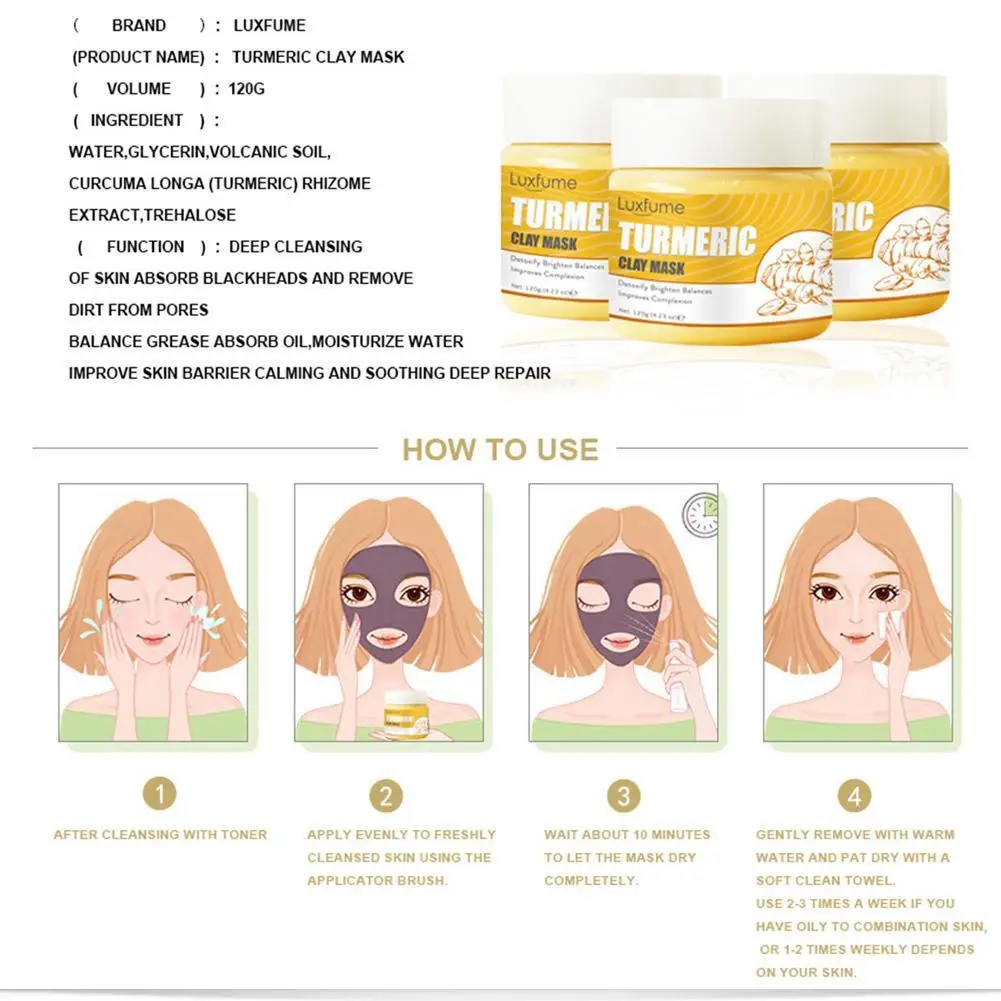 Turmeric Face Cream Repair Acnes Scar Dark Spot Treatment Moisturizer Whitening Lightening Against Acne Skin Care 120g
Turmeric Face Cream Repair Acnes Scar Dark Spot Treatment Moisturizer Whitening Lightening Against Acne Skin Care 120g