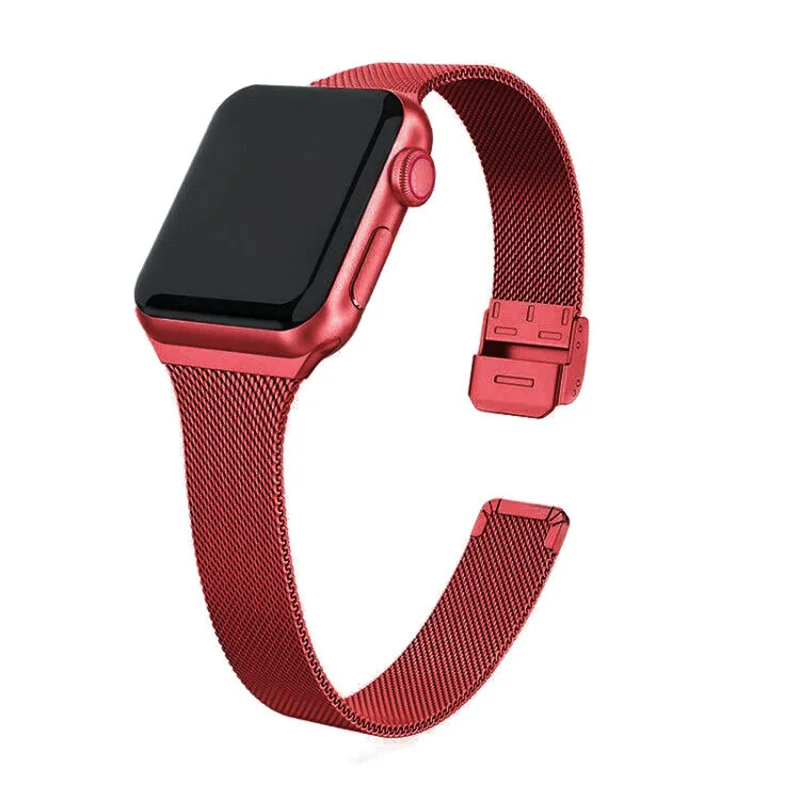 Металлический браслет для Apple Watch Band 44 мм 40 мм 42 мм 38 мм, женский ремешок из нержавеющей стали для iWatch 6 5 4 SE 3 2, аксессуары
Металлический браслет для Apple Watch Band 44 мм 40 мм 42 мм 38 мм, женский ремешок из нержавеющей стали для iWatch 6 5 4 SE 3 2, аксессуары