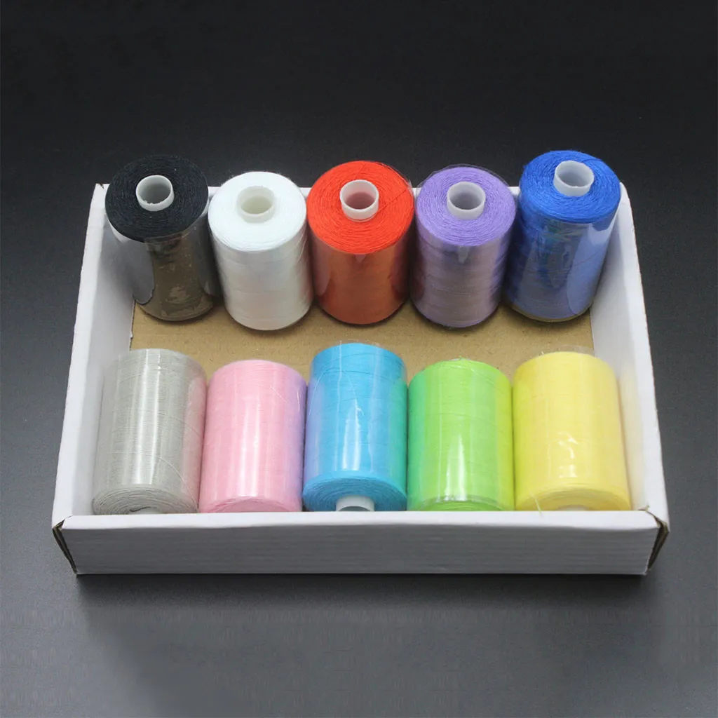 Household Sewing Thread High Quality 10 Color Set 402 Quality Hand Stitching For Brother/Babylock/Machine Sewing Home Thread
Household Sewing Thread High Quality 10 Color Set 402 Quality Hand Stitching For Brother/Babylock/Machine Sewing Home Thread