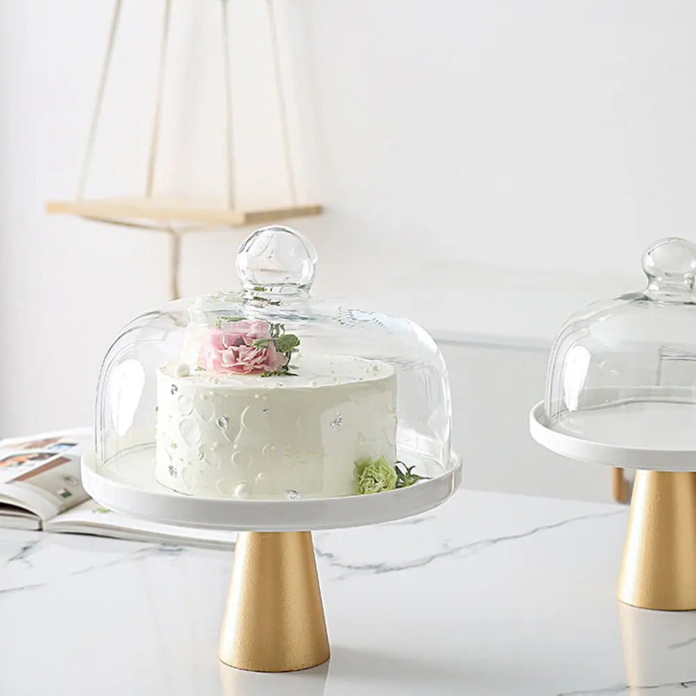 1 Set of Dessert Display Tray Wedding Fruit Cake Rack with Glass Cover for Party
1 Set of Dessert Display Tray Wedding Fruit Cake Rack with Glass Cover for Party