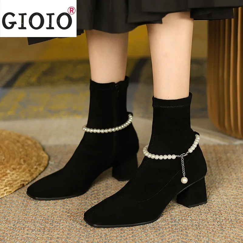 2021 Women Boots Square Toe Women Boots Autumn High Quality Suede Modern Boots Warm ZIP String Bead High Ankle Boots Cosy Pumps
2021 Women Boots Square Toe Women Boots Autumn High Quality Suede Modern Boots Warm ZIP String Bead High Ankle Boots Cosy Pumps