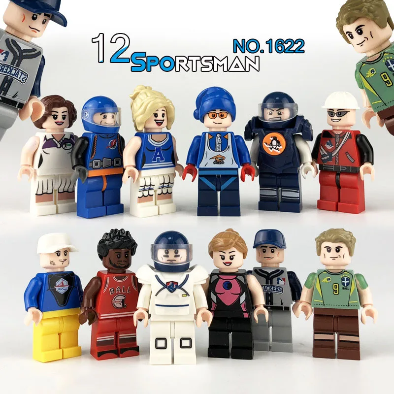 Children Mini City Professional Magician Sports Police Military Minifigure Assembled Building Blocks Accessories Toys Set Doll
Children Mini City Professional Magician Sports Police Military Minifigure Assembled Building Blocks Accessories Toys Set Doll