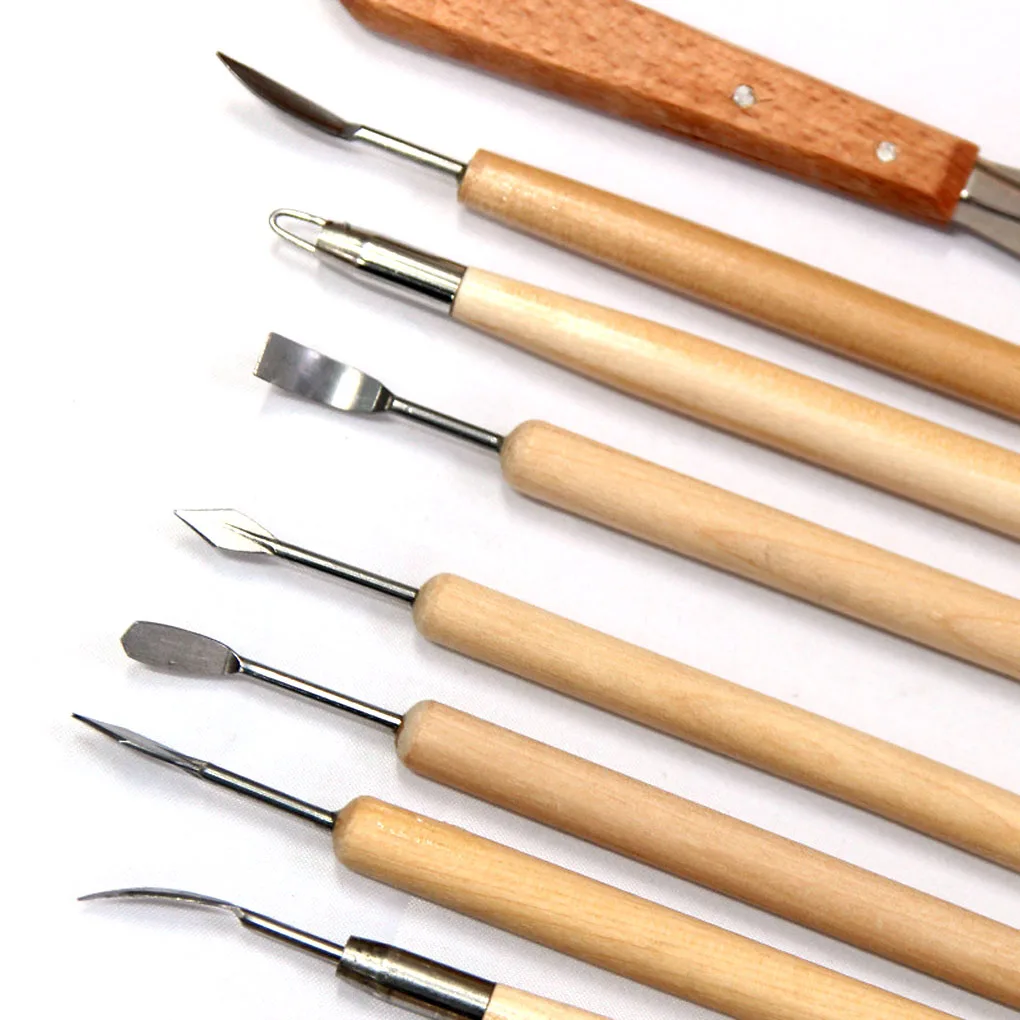 22pcs Sculpt Pottery Tool Kit Beginner's Clay Sculpting Set Pottery Clay Modeling Sculpting Tools
22pcs Sculpt Pottery Tool Kit Beginner's Clay Sculpting Set Pottery Clay Modeling Sculpting Tools