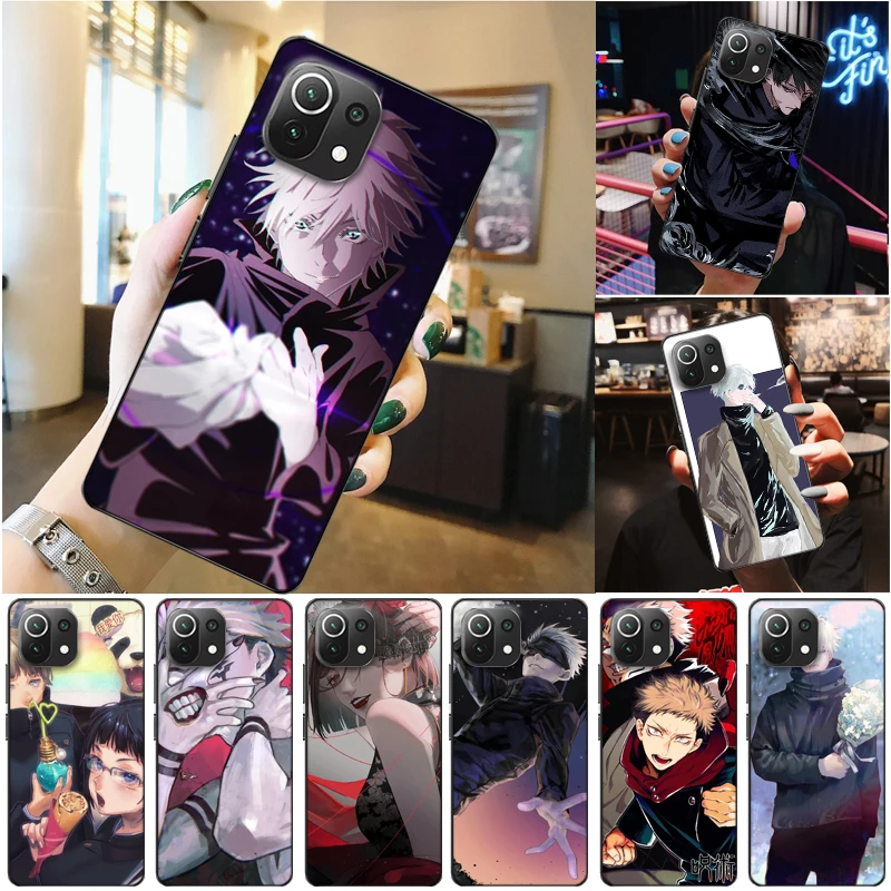 Jujutsu Kaisen Sukuna Yuji Itadori Satoru Gojo Fushiguro Megumi Phone Case For Xiaomi 11 Lite Pro Ultra Carcasa Coque Funda
Jujutsu Kaisen Sukuna Yuji Itadori Satoru Gojo Fushiguro Megumi Phone Case For Xiaomi 11 Lite Pro Ultra Carcasa Coque Funda