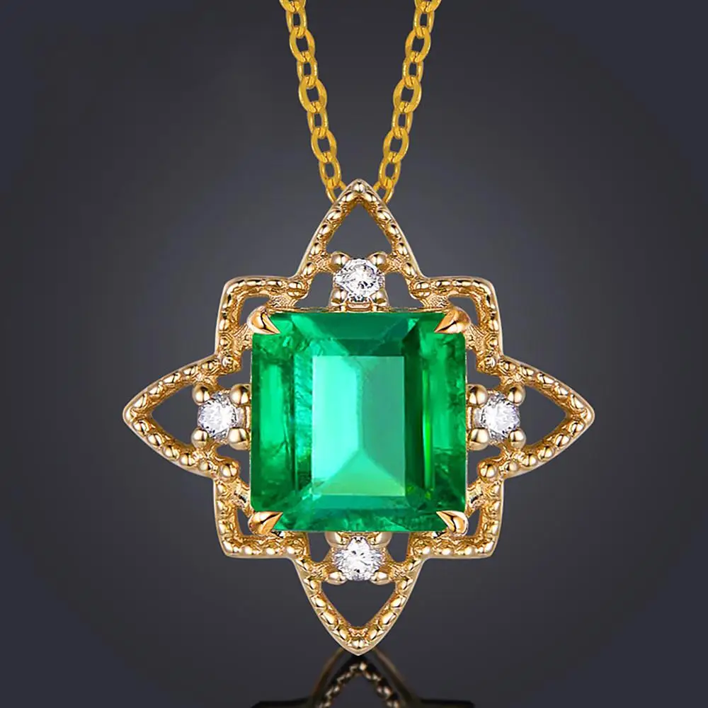 14k gold color vintage green crystal emerald gemstones diamonds pendant necklaces for women choker jewelry bijoux accessories
14k gold color vintage green crystal emerald gemstones diamonds pendant necklaces for women choker jewelry bijoux accessories