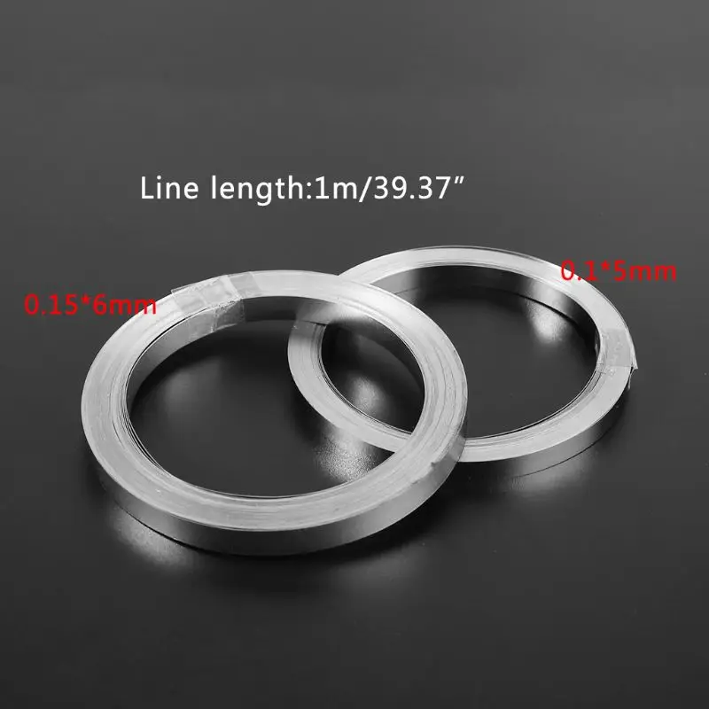 2021 New 10m Nickel-plated Strip Tape For Li 18650 Battery Spot Welding 0.1x5mm/0.15x6mm
2021 New 10m Nickel-plated Strip Tape For Li 18650 Battery Spot Welding 0.1x5mm/0.15x6mm