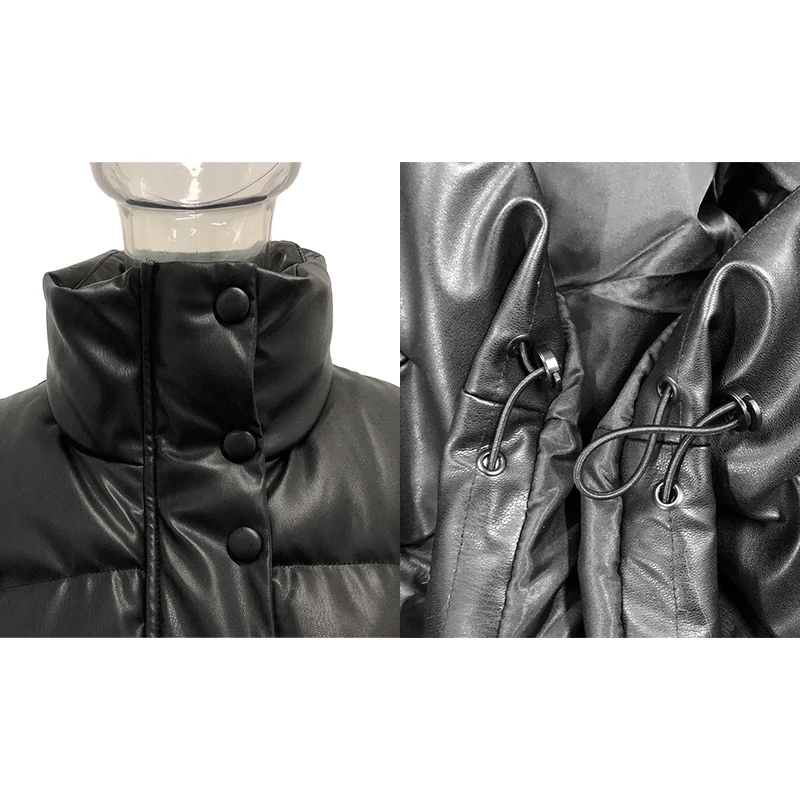 Black Stand Collar Vests Women Fashion Zipper PU Leather Coats Women Elegant Autumn Winter Short Vests Female Ladies IAC
Black Stand Collar Vests Women Fashion Zipper PU Leather Coats Women Elegant Autumn Winter Short Vests Female Ladies IAC