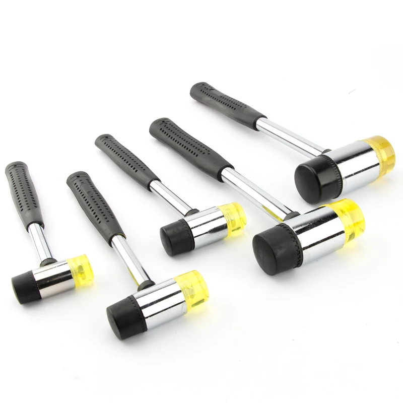 Double Face Tap Rubber Hammer 25mm 30mm 35mm 40mm 45mm Multifunctional Glazing Window Beads Hammers Nylon Head Rubber Mallet
Double Face Tap Rubber Hammer 25mm 30mm 35mm 40mm 45mm Multifunctional Glazing Window Beads Hammers Nylon Head Rubber Mallet