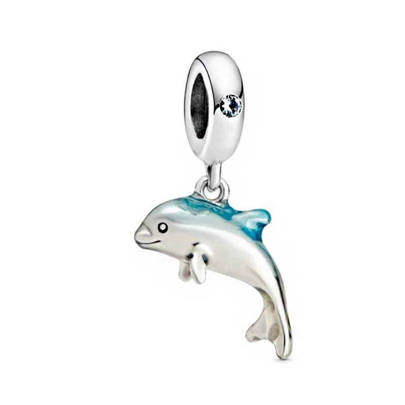 2020 Summer New 92 5 Shimmering Dolphin Dangle Charms Beads fit Original 3mm Bracelets Women DIY Jewelry
2020 Summer New 92 5 Shimmering Dolphin Dangle Charms Beads fit Original 3mm Bracelets Women DIY Jewelry
