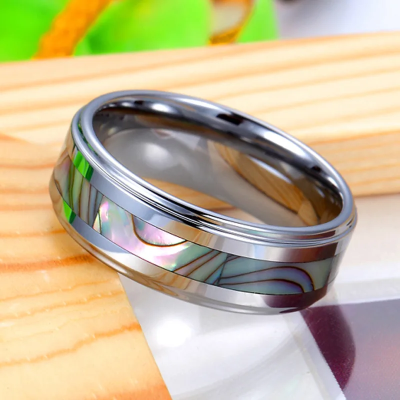 Tungsten gold shell couple couple simple student tail ring sweet girl index finger single ring to send boyfriend gift
Tungsten gold shell couple couple simple student tail ring sweet girl index finger single ring to send boyfriend gift