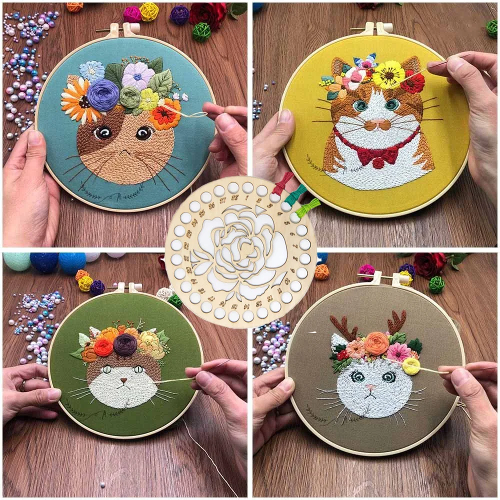 Набор для вышивки котом и собакой, посылка из материала для вышивки крестиком для начинающих, с деревянным органайзером для ниток, рукодели...
Набор для вышивки котом и собакой, посылка из материала для вышивки крестиком для начинающих, с деревянным органайзером для ниток, рукодели...