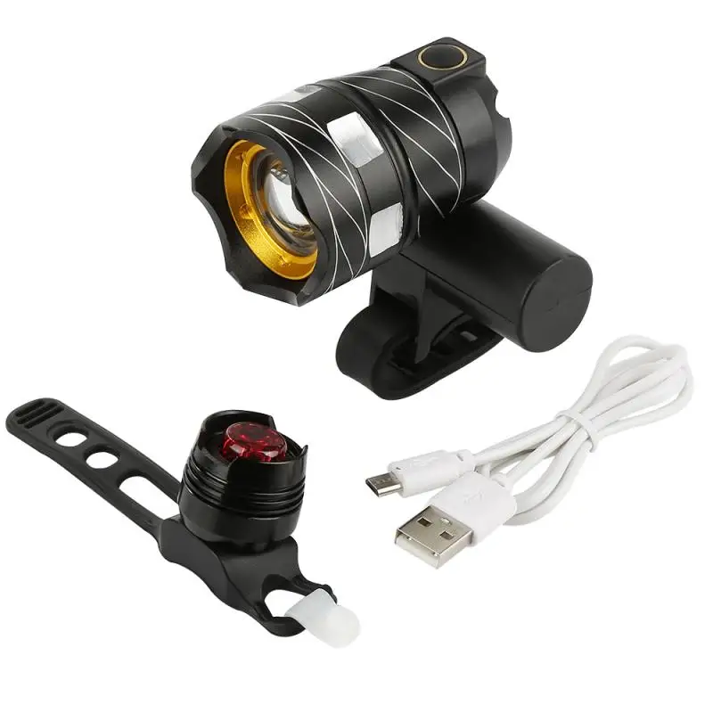 15000LM T6 LED Light Bike/Bicycle/Light Set USB Rechargeable Headlight/Flashlight Waterproof Zoomable Cycling Lamp for Bike #ED
15000LM T6 LED Light Bike/Bicycle/Light Set USB Rechargeable Headlight/Flashlight Waterproof Zoomable Cycling Lamp for Bike #ED