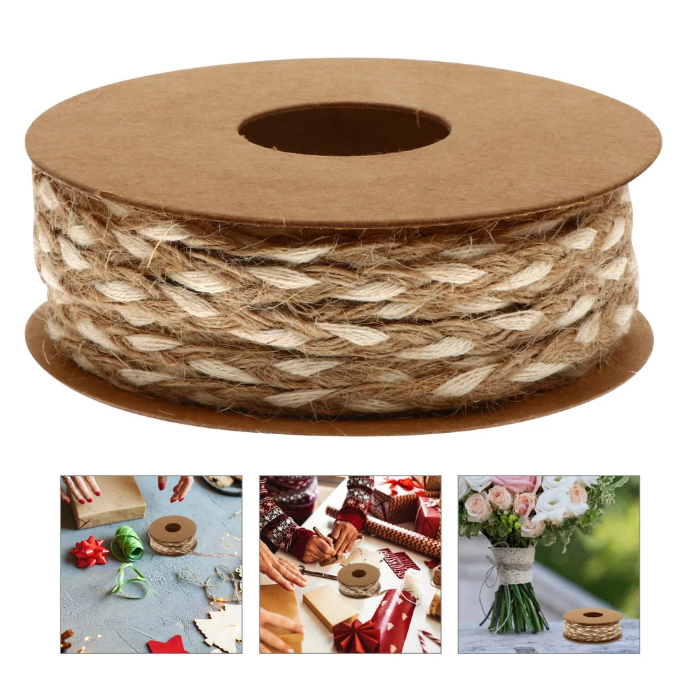 1 Roll Ribbon DIY Gift Wrapping Crafts Hemp Vintage Ribbon Wedding Decoration
1 Roll Ribbon DIY Gift Wrapping Crafts Hemp Vintage Ribbon Wedding Decoration