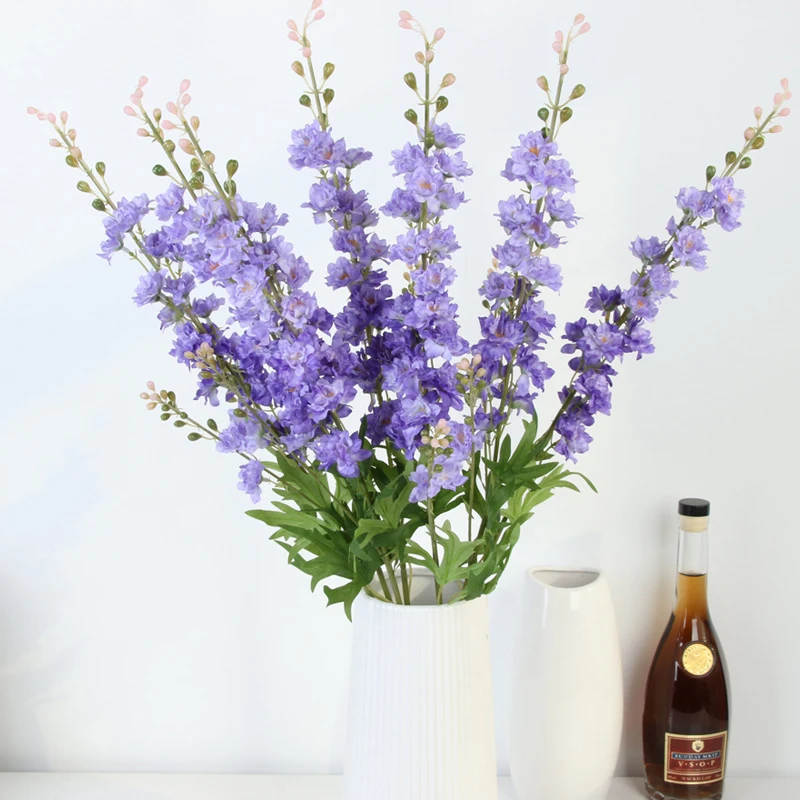 1Pcs New Summer Color Fork Flocking Delphinium Grass Fake flower Wall Wedding Flower Arrangement Home Silk Flower Hyacinth
1Pcs New Summer Color Fork Flocking Delphinium Grass Fake flower Wall Wedding Flower Arrangement Home Silk Flower Hyacinth
