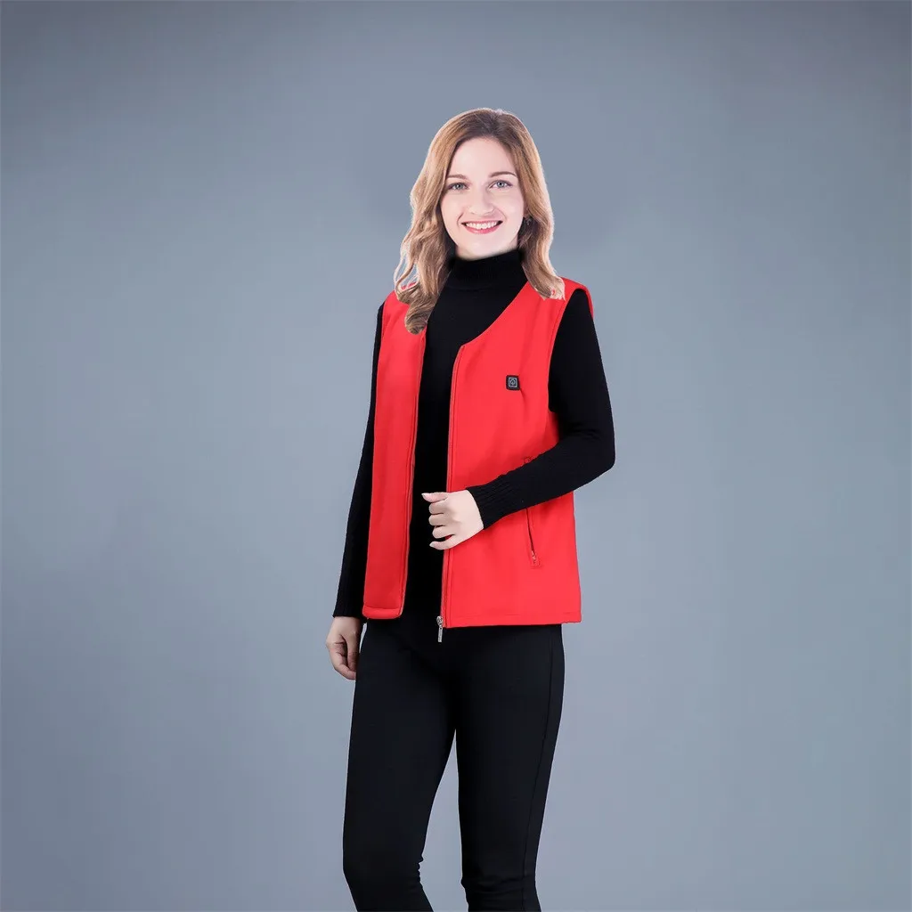 Men Women winter Smart heating Cotton Vest USB Infrared Electric Heating Vest Women Outdoor Flexible Thermal Winter Warm Jacket
Men Women winter Smart heating Cotton Vest USB Infrared Electric Heating Vest Women Outdoor Flexible Thermal Winter Warm Jacket