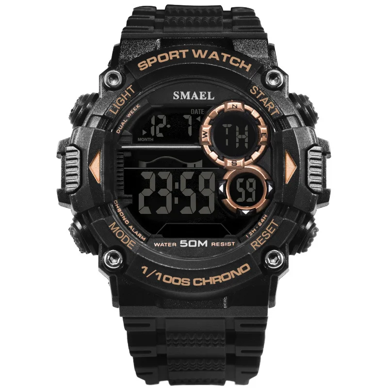 SMAEL 1707 Men's Electronic Watch Japan Movement Multifunctional Outdoor Sports Watch
SMAEL 1707 Men's Electronic Watch Japan Movement Multifunctional Outdoor Sports Watch
