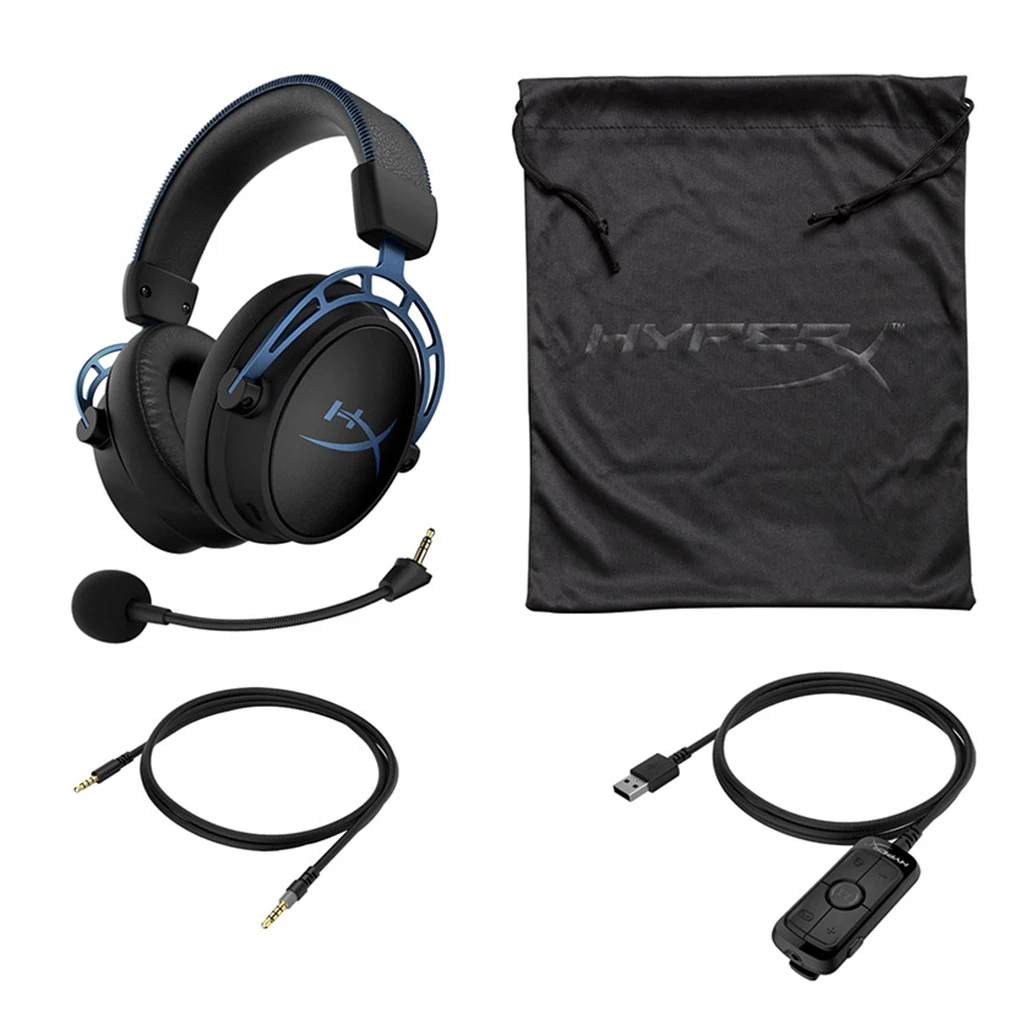 Гарнитура HyperX Cloud Alpha конденсаторный USB микрофон для ПК PS4 Mac проводные игровые