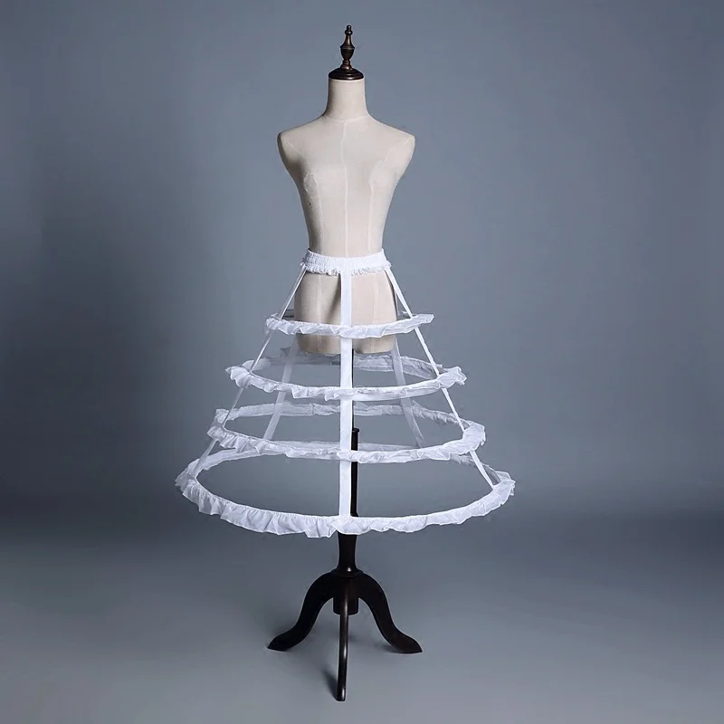 White/Black 4 Hoop Petticoat For Ball Gown Skirt Vintage Gothic Skirts Accessories Wedding Underskirt ZHS18-02160
White/Black 4 Hoop Petticoat For Ball Gown Skirt Vintage Gothic Skirts Accessories Wedding Underskirt ZHS18-02160
