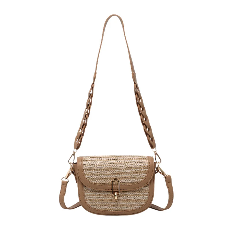 2021 Straw Underarm Bag Simple Small Square Bag Single Shoulder Cross Saddle Bag Beach Holiday Bag Forest Women's Bag
2021 Straw Underarm Bag Simple Small Square Bag Single Shoulder Cross Saddle Bag Beach Holiday Bag Forest Women's Bag