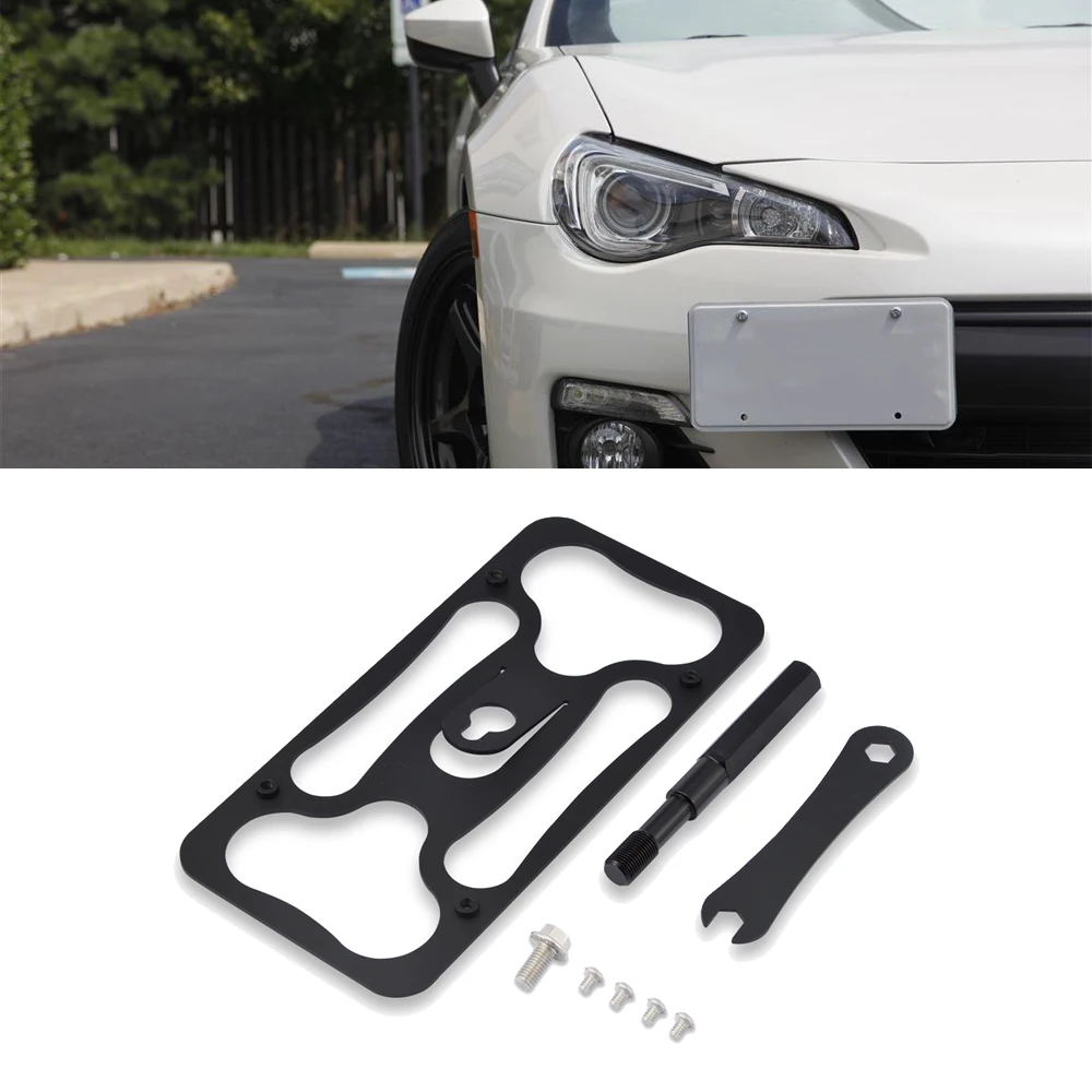 Car Accessories Front Bumper Tow Hook License Plate Mount Brackets Holder For Subaru 2012-2021 BRZ And Scion FR-S - No Drilling
Car Accessories Front Bumper Tow Hook License Plate Mount Brackets Holder For Subaru 2012-2021 BRZ And Scion FR-S - No Drilling