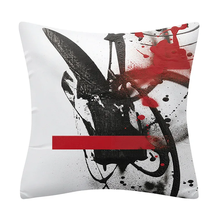 Nordic Modern Abstract Geometric Red Black Oil Home Decoration Pillowcase Cojines Decorativos Para Sofa Pillow Cover
Nordic Modern Abstract Geometric Red Black Oil Home Decoration Pillowcase Cojines Decorativos Para Sofa Pillow Cover
