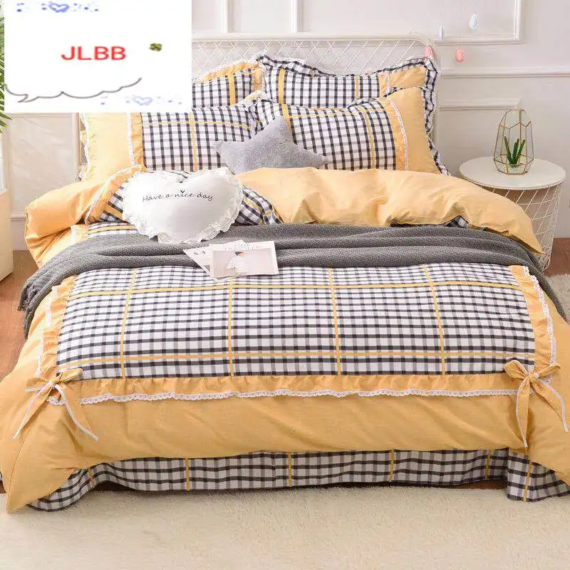 2021 New Cute Style Pink Lace Bedding Sets 4pcs Geometric Pattern Bed Cover Bed Sheet Pillowcases Cover Set For Girls/Women
2021 New Cute Style Pink Lace Bedding Sets 4pcs Geometric Pattern Bed Cover Bed Sheet Pillowcases Cover Set For Girls/Women
