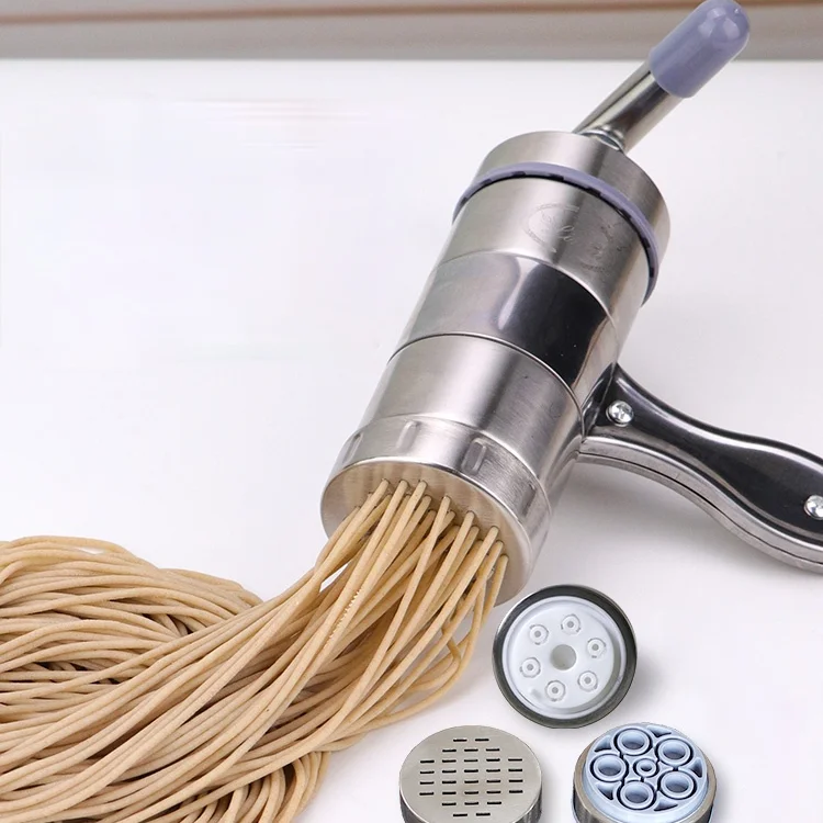 Multifunctional Manual Noodle Maker Machine Stainless Steel Pasta Maker Cutter Kitchen Machine A Pates Fraiches Cookware DG50MT
Multifunctional Manual Noodle Maker Machine Stainless Steel Pasta Maker Cutter Kitchen Machine A Pates Fraiches Cookware DG50MT