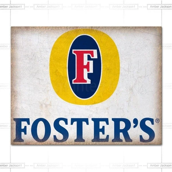 Metal sign wall sign wall decorative plaque art collection Fosters Beer Vintage Tin Sign Metal Sign Metal Poster Metal Decor
Metal sign wall sign wall decorative plaque art collection Fosters Beer Vintage Tin Sign Metal Sign Metal Poster Metal Decor