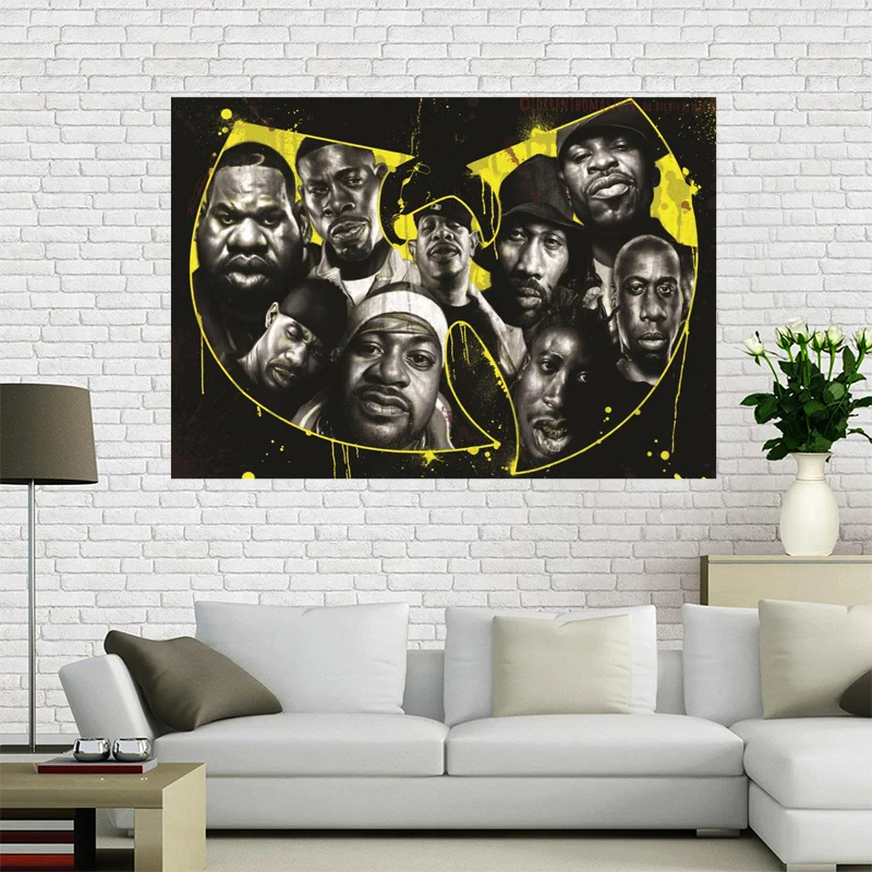 Custom Wu tang Poster Wall For Living Room Art Poster Decoration Canvas Fabric Cloth Art No Frame Morden Print Wall
Custom Wu tang Poster Wall For Living Room Art Poster Decoration Canvas Fabric Cloth Art No Frame Morden Print Wall