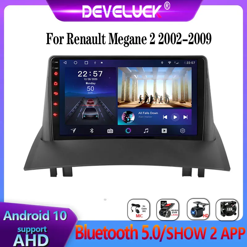2 din Android 10 Car Radio Multimedia Video Player Navigation GPS For Renault Megane 2 2002-2009 Carplay Stereo DVD IPS screen
2 din Android 10 Car Radio Multimedia Video Player Navigation GPS For Renault Megane 2 2002-2009 Carplay Stereo DVD IPS screen