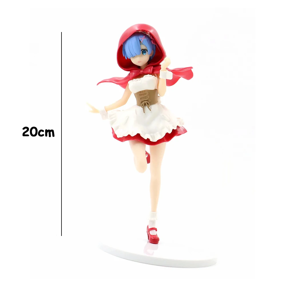 Anime Re Life in a different world from zero Rem Cosplay Figure Cute Rem Red Hoodie Action Figure Collection Model
Anime Re Life in a different world from zero Rem Cosplay Figure Cute Rem Red Hoodie Action Figure Collection Model