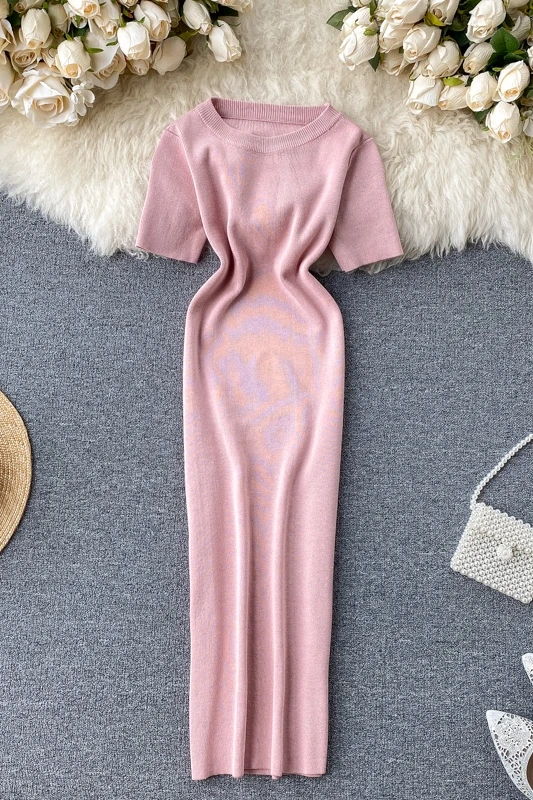 2021 Vintage Women Dress Spring Autumn New Solid O-Neck Sheath Midi Stretch Slim Bodycon Wild Female Fashion Dresses
2021 Vintage Women Dress Spring Autumn New Solid O-Neck Sheath Midi Stretch Slim Bodycon Wild Female Fashion Dresses